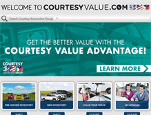 Tablet Screenshot of courtesyvalue.com